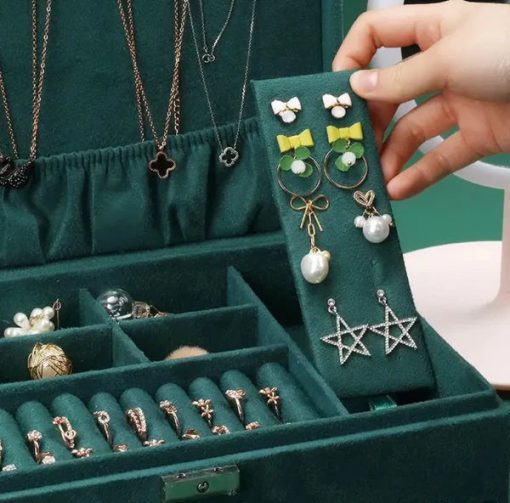 Premium Quality Jewelry Box with Lock
