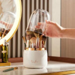 Rotating Makeup Brush Organizer1
