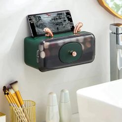Wall-Mounted Cosmetic Organizer