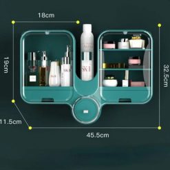 Wall Mounted Cosmetic Organizer