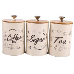 3-Piece Metal Container Set, Vintage Retro Storage Containers, Coffee Tea Sugar Canisters, Metal Canisters with Lids, Sealed Storage Cans, Bamboo Top Storage Box, Retro Tea Coffee Sugar Set, Vintage Metal Canister Set, Coffee Tea Sugar Tin Set, Sealed Metal Storage Canisters, Coffee Storage Box with Lid, Tea and Sugar Canisters, Bamboo Lid Canisters, Vintage Kitchen Canisters, Retro Kitchen Storage Set, Coffee Canister with Bamboo Lid, Tea Canister with Lid, Sugar Storage Box, Retro Canister Set with Lids, Vintage Storage Canisters with Lids, Bamboo Top Tea Coffee Set, Stylish Kitchen Storage Set, Kitchen Canisters with Bamboo Lids, Retro Kitchen Organization, Tea Coffee Sugar Box Set, Eco-Friendly Bamboo Lid Canisters, Vintage Canister Set for Kitchen, Metal Tea Coffee Sugar Containers, Retro Style Kitchen Canisters, Sealed Tea Coffee Sugar Box, Vintage Storage Tin Set, Kitchen Canisters for Coffee Tea Sugar.
