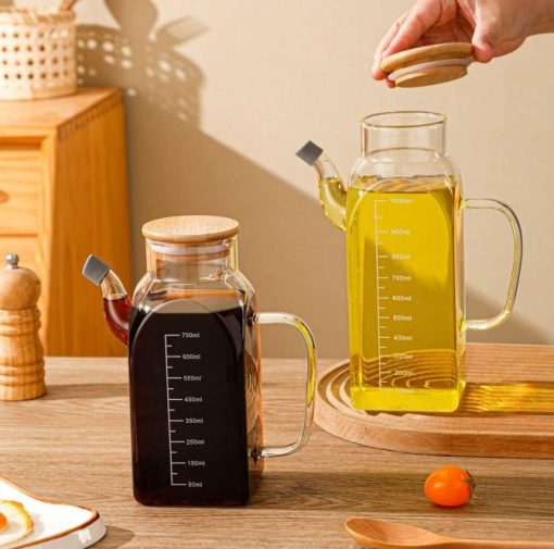 High Borosilicate Glass Oil Pot Bottle
