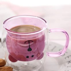 Cute Bear Double layer Coffee Mug 250ml