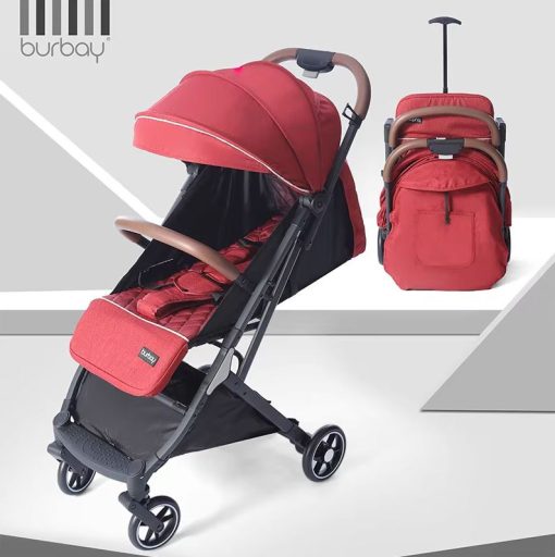 BURBAY 1 Button to Collect Light Weight and Easy Fold Baby Stroller X6