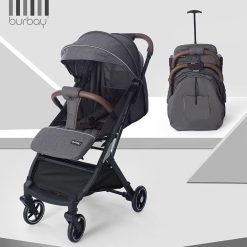 BURBAY 1 Button to Collect Light Weight and Easy Fold Baby Stroller X6