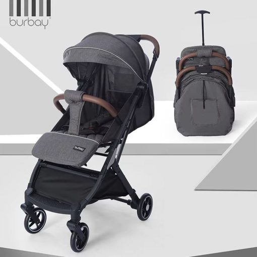 BURBAY 1 Button to Collect Light Weight and Easy Fold Baby Stroller X6