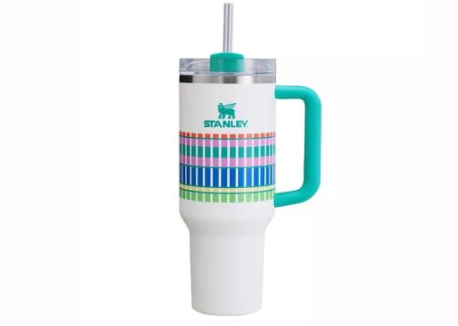 Stanley Quencher Tumbler 40oz - Summer Plaid - Image 3