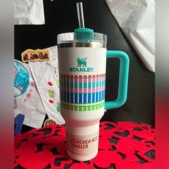 Stanley Quencher Tumbler 40oz - Summer Plaid