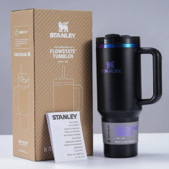 Stanley Quencher Tumbler 40oz -  Black Chroma