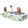 INTEX Tropical Swim Center Family Inflatable Pool ( 90 x 60 x 19 ) Inc