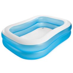 Intex Swim Center Family Swimming Pool White Blue (80 X 60 X 19) Inche