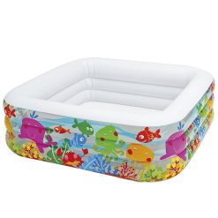 Intex Clear View Aquarium Pool ( 62.5 L X 62.5 W X 19.5 H ) Inches – 5
