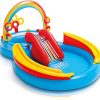 INTEX Rainbow Ring Play Center ( 9ft 9in L x 6ft 4in W x 4ft 5in H ) –