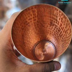 Pure Hammerd Copper Glass Tumbler