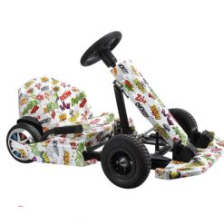 Go Kart Kids Electric Drift Bike Multicolor