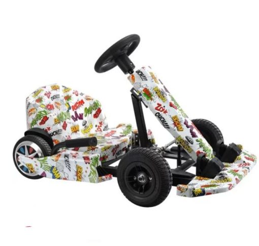 Go Kart Kids Electric Drift Bike Multicolor