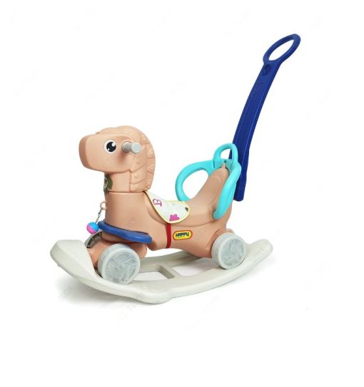 Rocking Ride Horse Kids Indoor Outdoor Ride On Stroller and Swing Convertible Baby Car – 8199