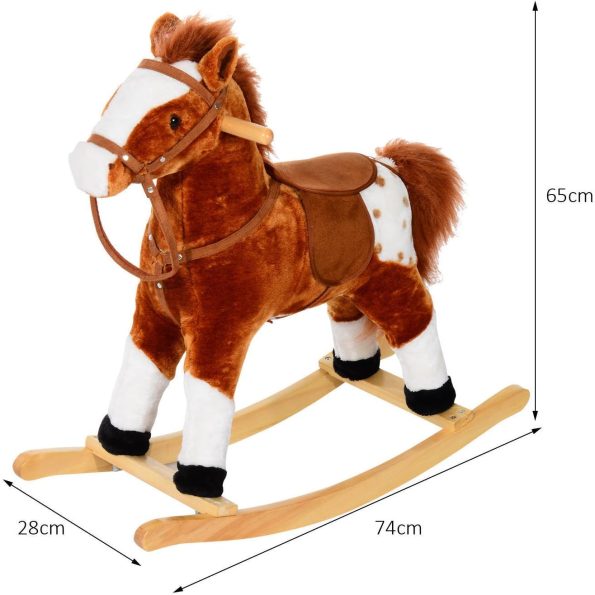 Rocking Horse With Wheels Small