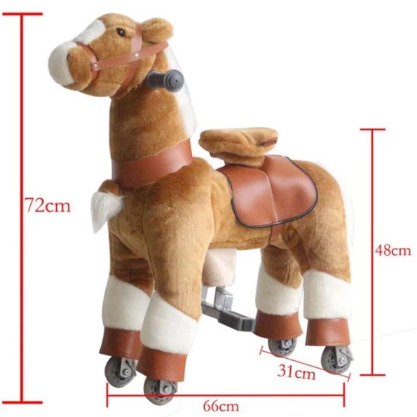 Pony Ride Ride On Rocking Cycle Horse Giddy Up Cowboy – Large Ages 2-5
