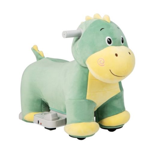 Kids Plush Rechargeable Dino Ride-Ons Car