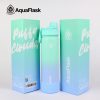 AquaFlaskWater Bottle 40oz Puffy cloudy