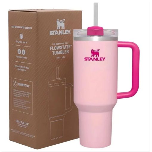 Stanley Quencher H2.O FlowState™ Tumbler 40oz - Flamingo Pink