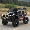 12V Mini Bmw Police Ride-On Jeep with 2×2 Motors