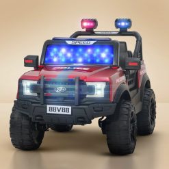 4×4 Electric Jeep for Kids – Battery Operated Ride-On Car with RGB Lights & Music