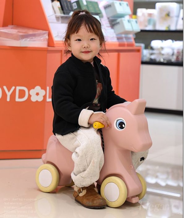 Rocking Horse Children’s Riding Baby Yo-Yo Car 2 in 1 Baby First Birthday Gift Rocking Horse