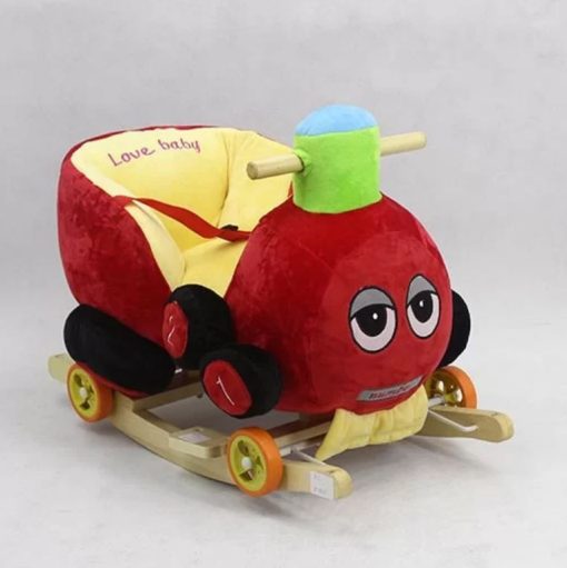 Plush Car Rocking Chair For Kids