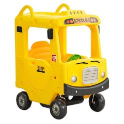 Children’s Bus Four-Wheel Small RV Trolley School Bus