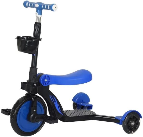 3 in 1 Multi-Functional Tricycle – Balance Wheel Scooter and Fire Scooter