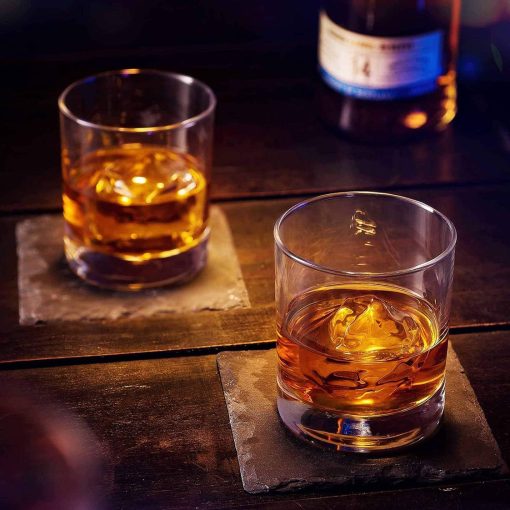 Crystal Plain Whiskey Tumbler Set of 6
