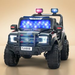 4×4 Electric Jeep for Kids – Battery Operated Ride-On Car with RGB Lights & Music