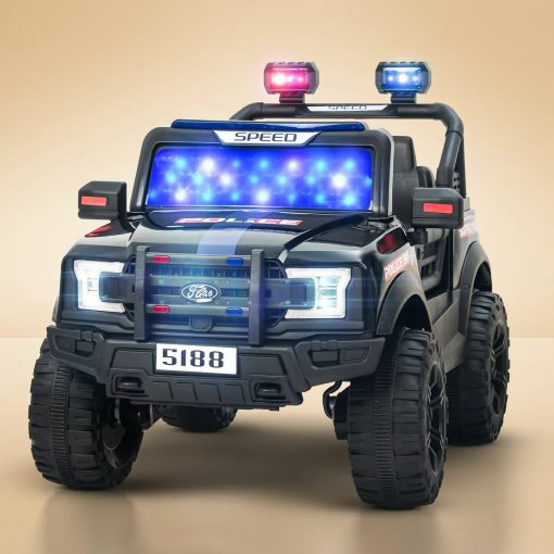 4×4 Electric Jeep for Kids – Battery Operated Ride-On Car with RGB Lights & Music