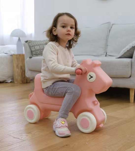 Rocking Horse 1-5 years old 2 in 1 Rocking Riding Horse
