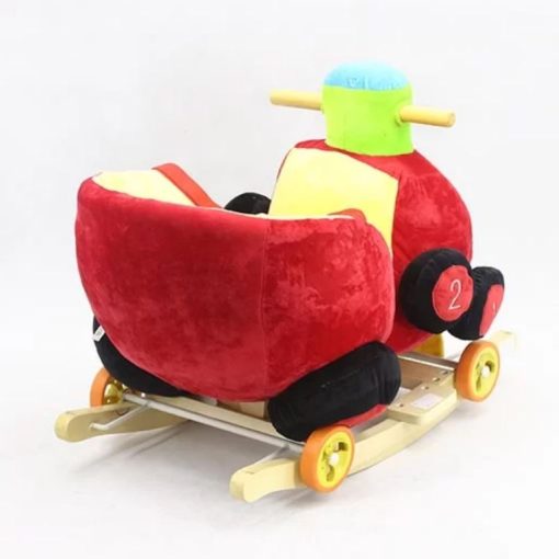 Plush Car Rocking Chair For Kids