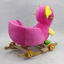 PLUSH CAR ROCKING SEAT MULTI COLOUR