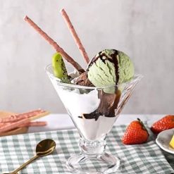 Floral Shape Ice Cream Bowl Set of 6