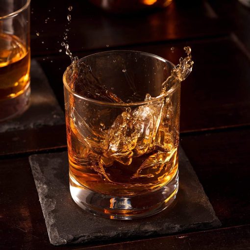 Crystal Plain Whiskey Tumbler Set of 6