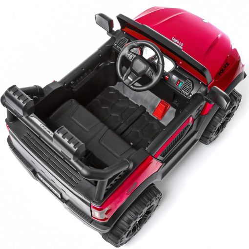 12V Mini Bmw Police Ride-On Jeep with 2×2 Motors