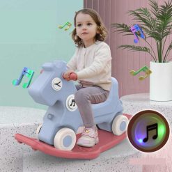 Rocking Horse 1-5 years old 2 in 1 Rocking Riding Horse