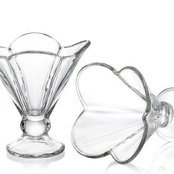 Floral Shape Ice Cream Bowl Set of 6