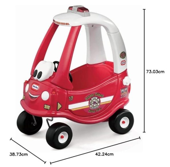 Little Tikes Fire Ride & Rescue Cozy Coupe