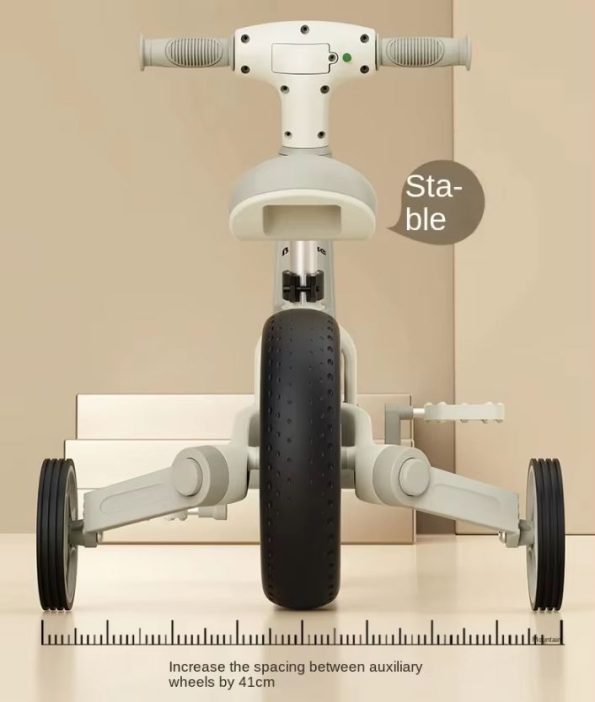 Anti-Rollover Sliding Tricycle Balance Car 3 Wheeler Bike – Tricycle for 2-8 Years Kids
