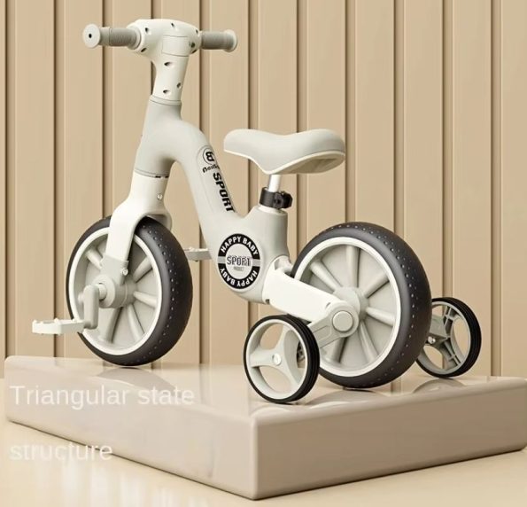 Anti-Rollover Sliding Tricycle Balance Car 3 Wheeler Bike – Tricycle for 2-8 Years Kids
