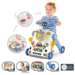 5 IN 1 Activity Musical Baby Walker Multifunctional Baby Push Walker Toys
