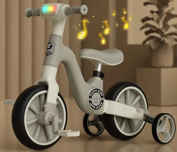 Anti-Rollover Sliding Tricycle Balance Car 3 Wheeler Bike – Tricycle for 2-8 Years Kids
