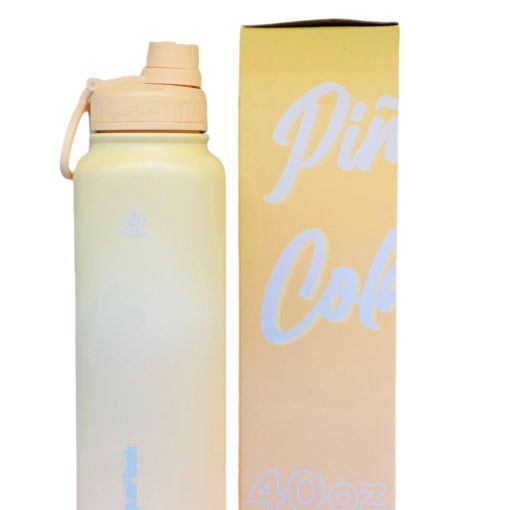 AquaFlask Water Bottle 40oz Pina Colada