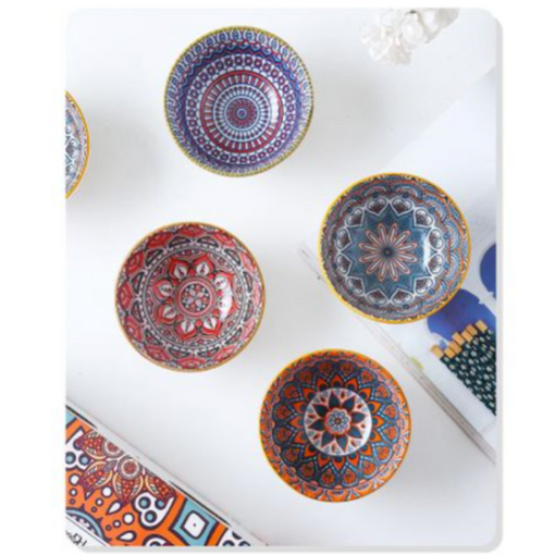 Printed Serving Bowls Set of 4 - Image 2